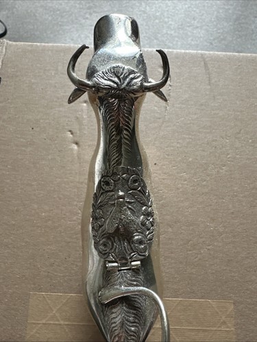 Silver Cow  Creamer - Picture 8 of 10