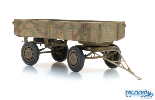 Artitec Fertigmodell Einheitsanhänger E3 3t  camo 6870560 - Afbeelding 3 van 6