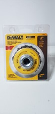 DeWalt DW4910 3" Knotted Cup Brush / Carbon Steel 5/8"-11 Arbor .020