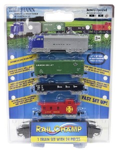 powered train set