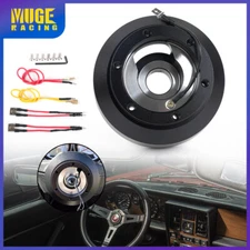 6 Bolt Quick Release Steering Wheel Short Hub Adapter For Honda Civic 2015-2024