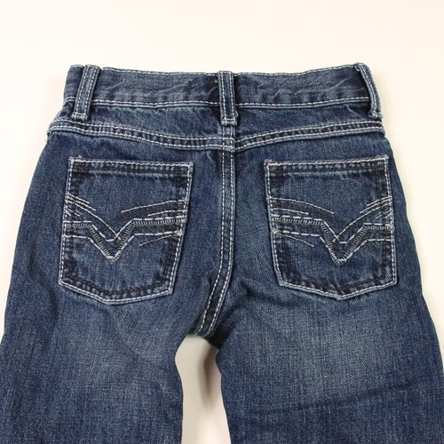 Wrangler 20X Boys Jeans Size 5 Slim Bootcut Adjustable Waist 21x19 - Picture 9 of 10