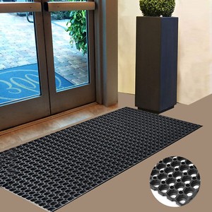 Non Slip Large Industrial Rubber Ring Door Mat House Outdoor