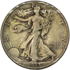 1933-S San Francisco Walking Liberty Half Dollar 50c VF/XF+