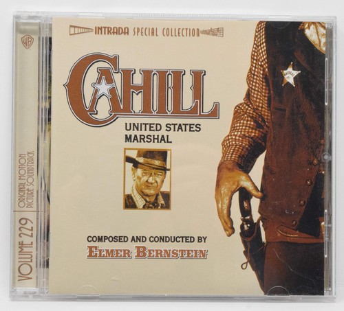 Cahill United States Marshal Soundtrack CD Elmer Bernstein Intrada - 第 1/3 張圖片