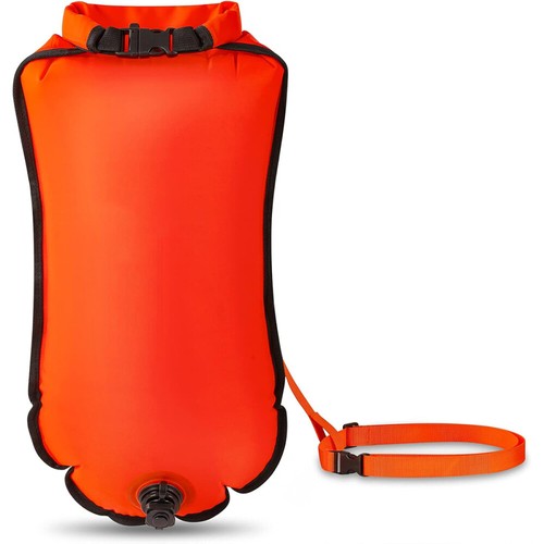 28L Schwimmboje für Erwachsene Schwimmhilfe Aufblasbar | Triathlon Swimming Buoy - Bild 5 von 16