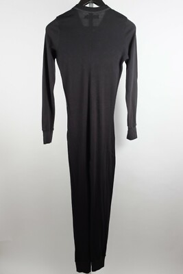 New Topman sz Small black jumpsuit romper long johns | eBay