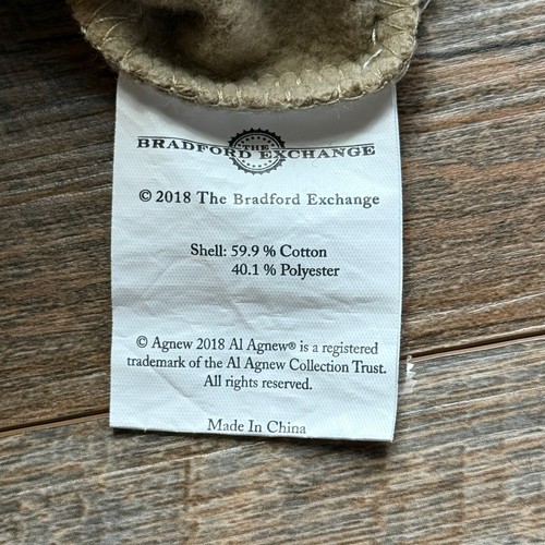 Sweat à capuche zippé Wolf Al neuf Bradford Exchange pour homme taille M - Photo 4/11