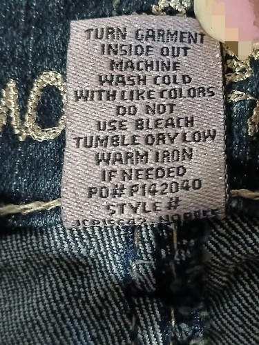 Almost Famous Women’s Jeans Size 7, Blue, New, 5-Pockets, Stretch, With Belt - Picture 17 of 17