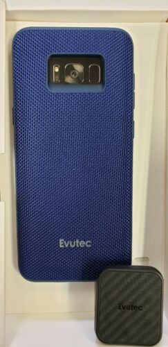 Evutec AERGO Series Ballistic Nylon Blue Case For Samsung Galaxy S8+ Plus - New - Picture 3 of 3