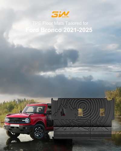 3W Back Seat Cover for 2021-2025 Ford Bronco 4 Door All Weather Fit Backrest Mat - Bild 7 von 7