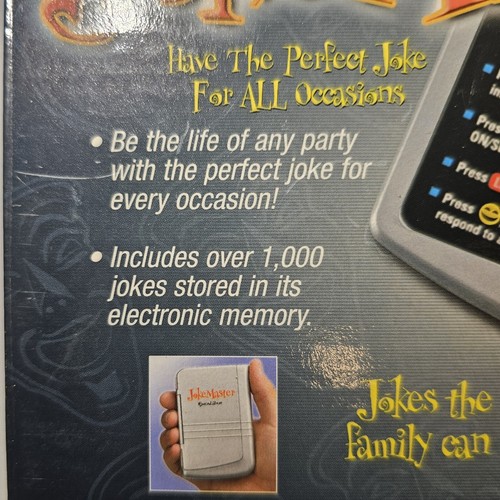 JokeMaster vintage di Excalibur Electronics oltre 1000 barzellette conservate nuove con scatola - Foto 5 di 7