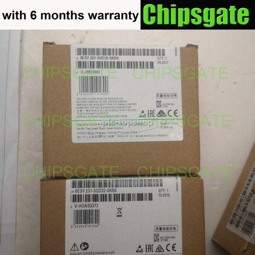 NEW Siemens 6ES7231-5QD32-0XB0 6ES7 231-5QD32-0XB0 6ES72315QD320XB0  PLC - Picture 1 of 3