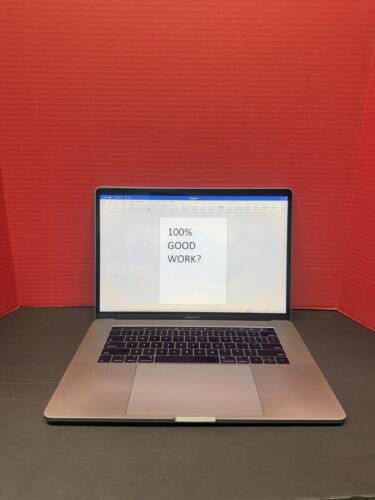 2017 Apple MacBook Pro A1707 15.0" i7 2.80GHz 16GB RAM 512GB SSD MPTR2LL/A - Picture 8 of 14