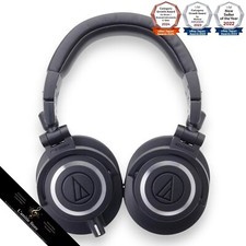 Audio-Technica ATH-M50x Over-Ear Closed-Back Foldable Headphones Black JP Used