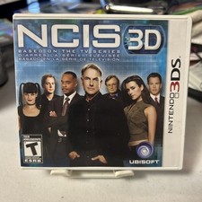 NCIS 3D (Nintendo 3DS, 2012) Complete Clean Tested