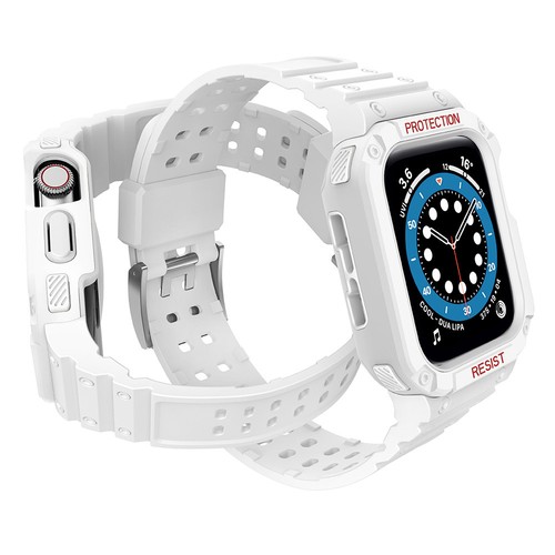 Protect Strap Band opaska z etui do Apple Watch 7 / 6 / 5 / 4 / 3 / 2 / SE (45 / - Zdjęcie 3 z 9