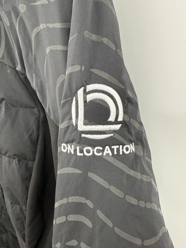 Chaqueta para mujer Lululemon Down For It All talla 12 negra reflectante Primaloft - Imagen 3 de 10