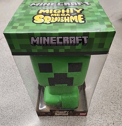 Minecraft Mighty Mega Squishme (Creeper) NEW FREE SHIPPING! - Picture 7 of 9