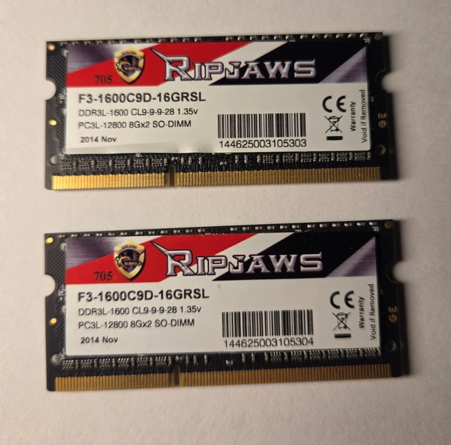 G. SKILL DDR3 SDRAM 32 GB Total Capacity Memory (RAM) for sale | eBay
