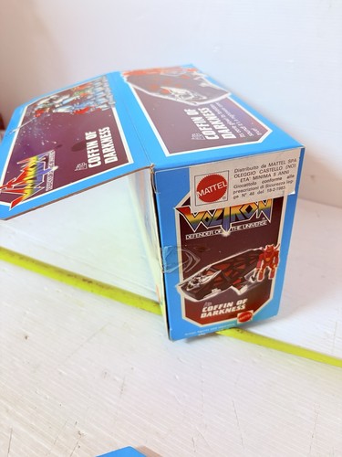 VOLTRON MATTEL COFFIN OF DARKNESS PANOSH NEW DEAD STOCK VINTAGE - Picture 9 of 9