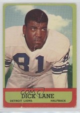 1963 Topps Dick Lane Dick Night Train Lane #32 HOF
