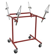 Sealey Alloy Wheel Painting/Repair Stand Heavy-Duty - 4 Wheel Capacity - MK71