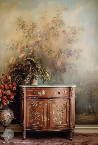 Quiet Contemplation | Middy Décor Rub On Craft Transfer | Redesign with Prima - Picture 4 of 6