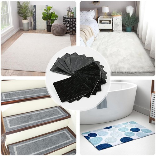 Rug Gripper for Hardwood Floors- Under Rug Anti-Slip Rug Grips Non Slip Rug P... - Imagen 3 de 9