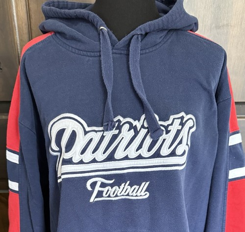 NFL New England Patriots Sweatshirt Hoodie Mens XL