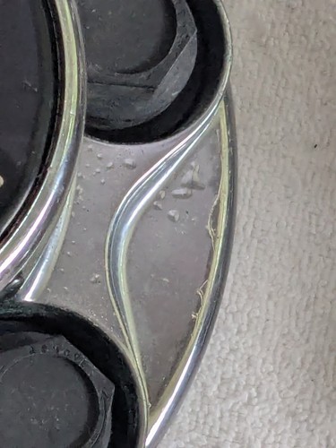 Set Of 4 Chevrolet Chevy 46282 OEM Wheel CENTER CAPS with Lug Nuts & Nut Covers - Picture 8 of 23