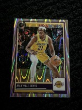 2023-24 Panini Nba Hoops Premium Stock - Maxwell Lewis #56 Seismic Prizm (RC)