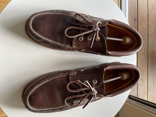 Timberland 3-Eye Lug Bootsschuh Herren Gr. 46 Braun | NP 199 € | gepflegt - Bild 2 von 5