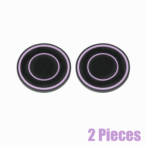 2PCS Car Cup Holder Anti-Slip Insert Coasters Pad Vehicle Interior Accessories - Bild 15 von 17