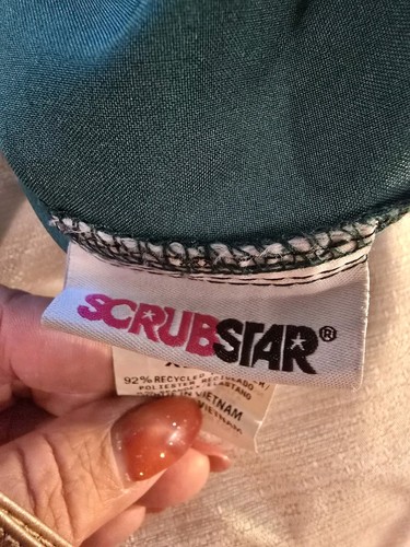 Conjunto de Camisa Mujer Talla XL Scrubstar Pantalones Médicos Joggers L/S Verde Usado en Excelente Condición - Imagen 4 de 12