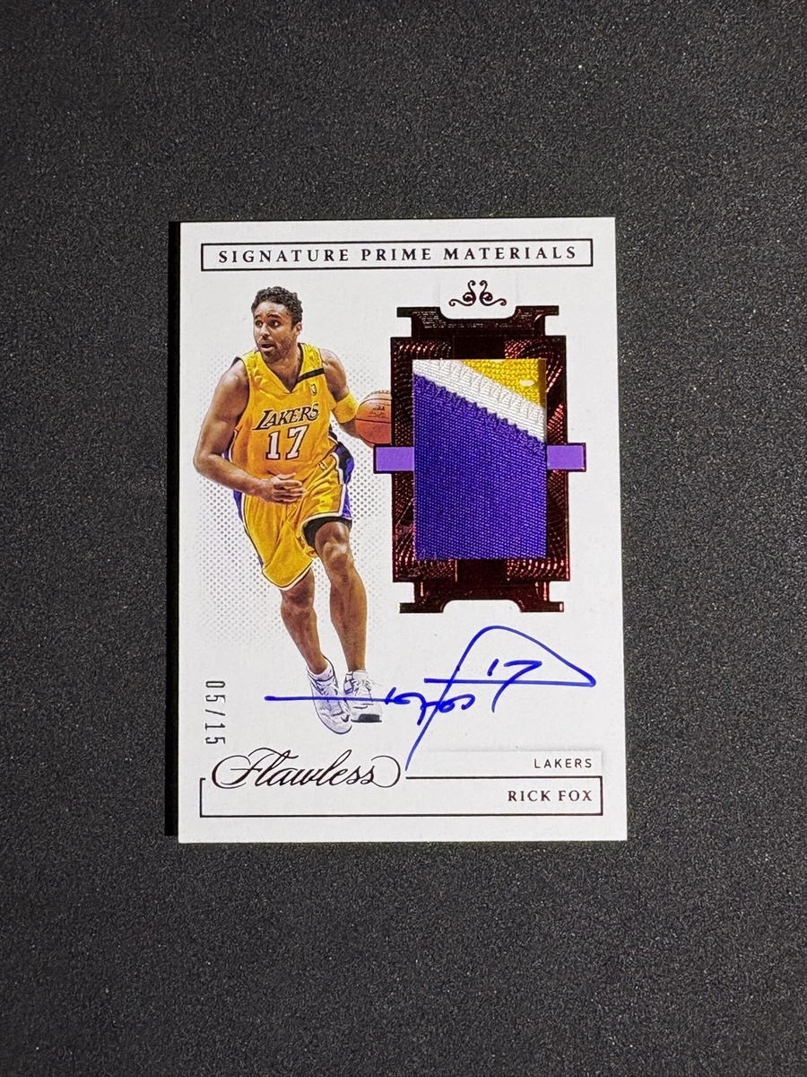 Rick Fox Basketball Sports Trading Card Singles Autographed for