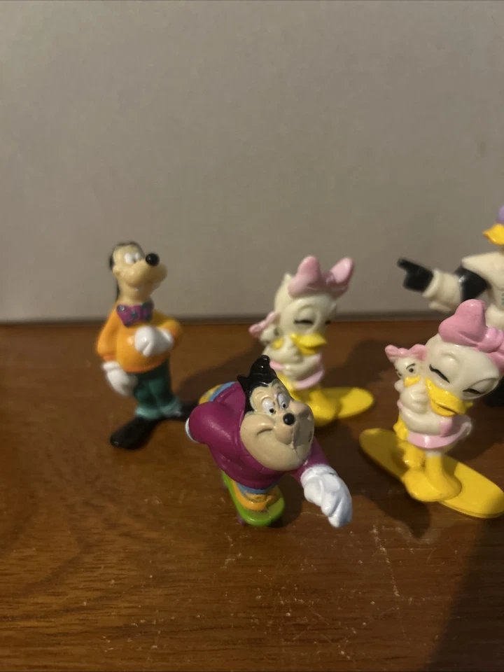 Lote de 7 mini figuras vintage de Kelloggs Disney Afternoon Duck Tales Foto 2 de 4