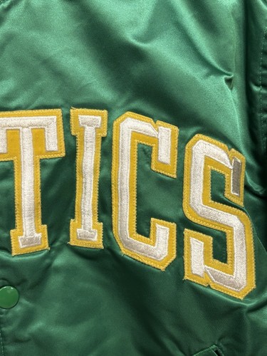 Chaqueta De Colección NBA Starter Boston Celtics Satén Baloncesto Para Hombre Talla Mediana - Imagen 4 de 11