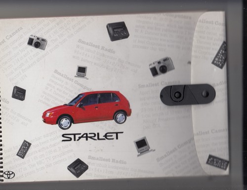 1996 TOYOTA EP91 STARLET Australian Press Release Media Kit LIFE GROUP X & STYLE