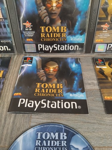 Tomb Raider 2, 3, 4 and 5 - Sony Playstation PS1 Games - Complete With Manual - Picture 9 of 20