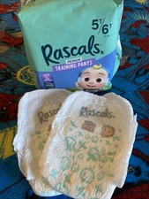 Rascals Premium Training Pants 5t/6t Diaper Sample Pack 2 Count