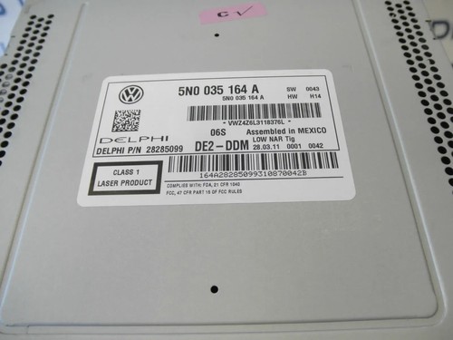 Orig. VW Volkswagen Golf Jetta Eos Radio 5N0035164A US USA CD AM FM Autoradio - Bild 3 von 4