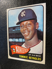 1965 TOPPS BASEBALL SET #333 Tommie Reynolds, Kansas City Athletics, VGEX