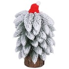  Miniatur-Weihnachtsbaum für den Schreibtisch: 9 Zoll großer Weihnachtsbaum mit