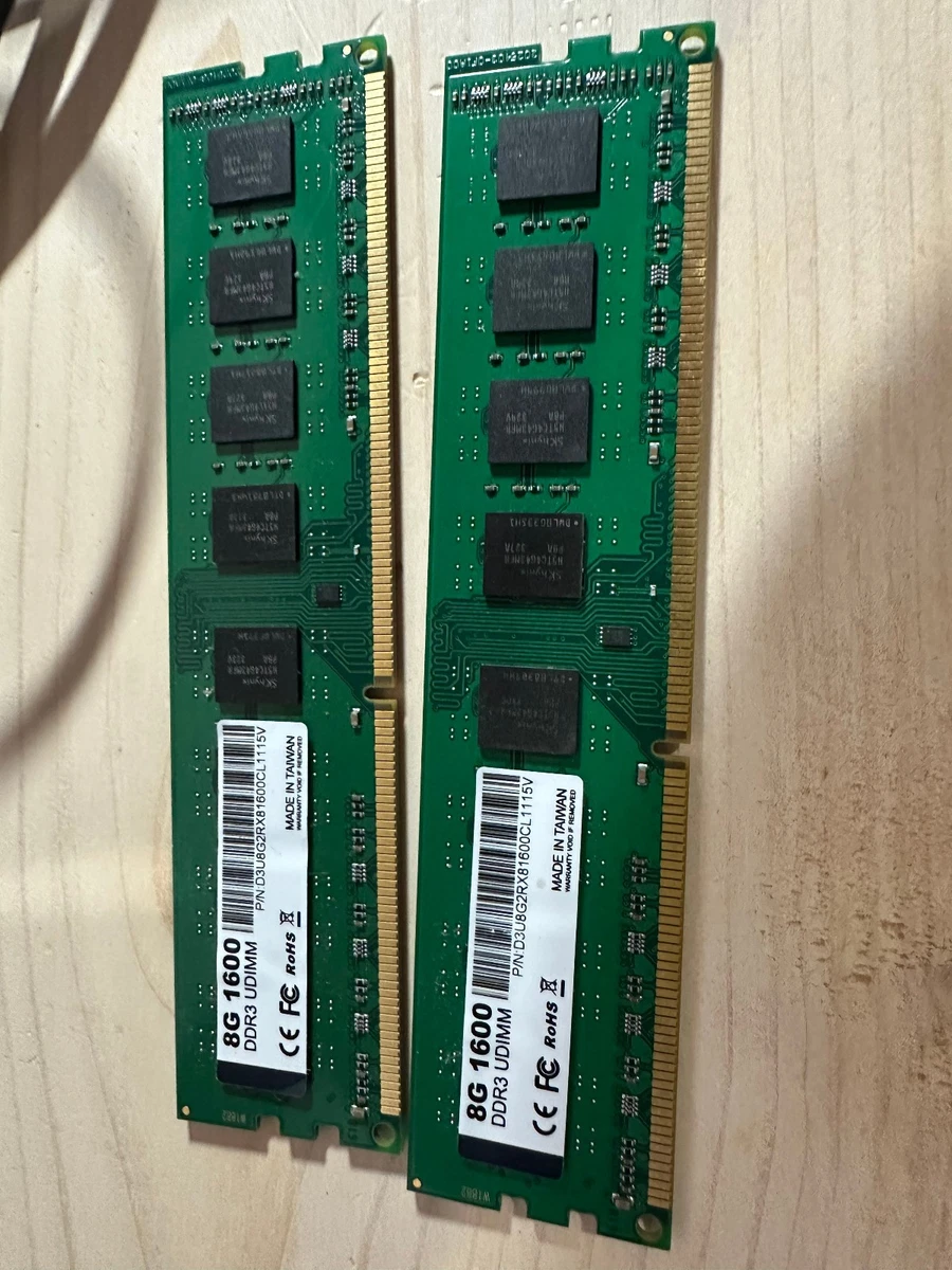 16gb Ddr3 Ram 2x8 for sale | eBay