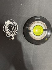 Sony DVD Player With Ear Buds not Tested 