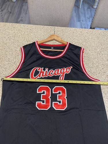 Scottie Pippen #33 Chicago Bulls Custom Jersey - Size 48 - 第 10/14 張圖片