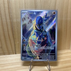 Pokémon TCG Sawk 130/086 Illustration Rare Sv: White Flare