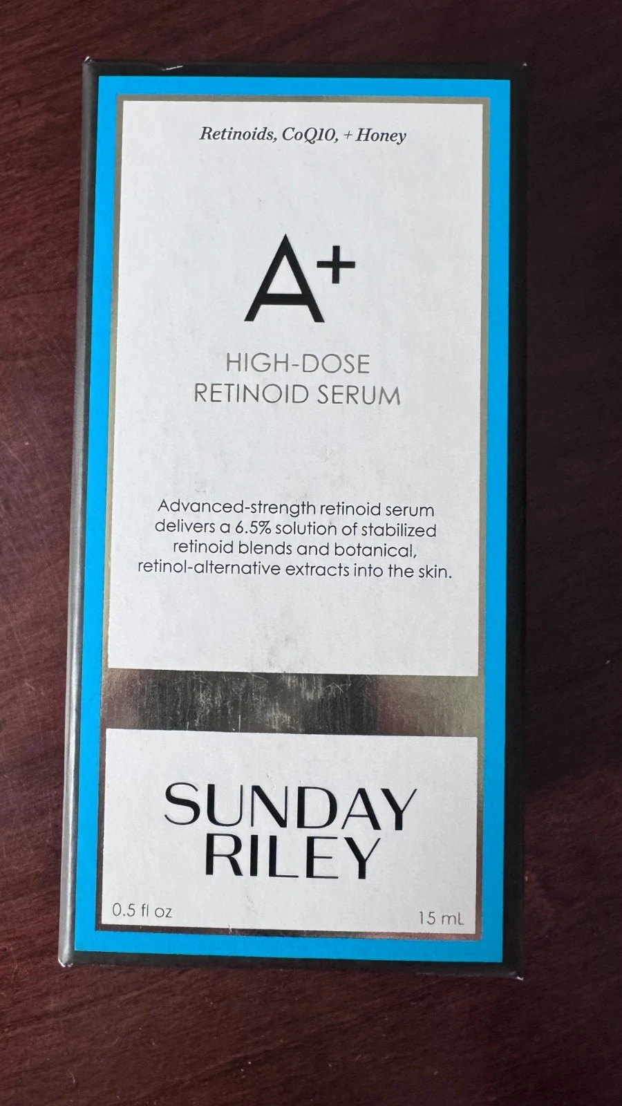 Sunday Riley A+ HIGH DOSE RETINOID SERUM Large Travel Size 0.5 oz/15 ml NEW