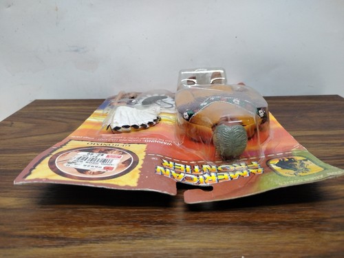 AMERICAN FRONTIER GERONIMO 8" POSABLE ACTIONFIGUR Indianer 1994 DSI - Bild 10 von 12